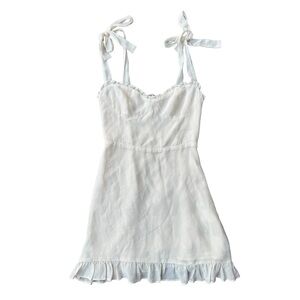 Reformation white dress